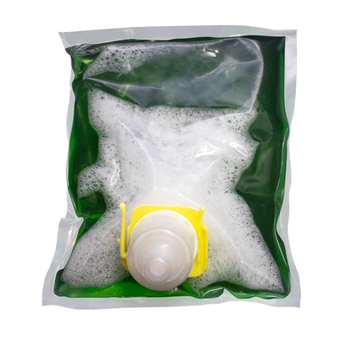 Incredible Green foaming antibacterial hand wash with moisturizers and cucumber-melon fragrance, 1000mL pouch