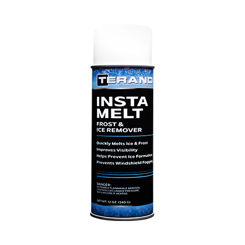 Terand Insta Melt Deicer for melting ice, frost, and snow on windshields and windows