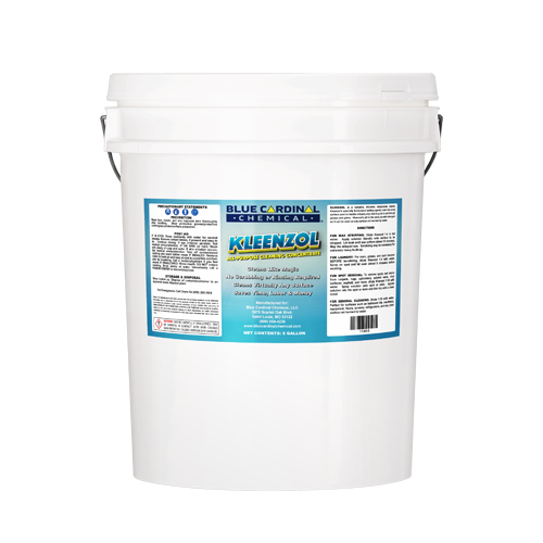 Kleenzol all-purpose no-scrub no-rinse cleaner for water-washable surfaces and spot removal