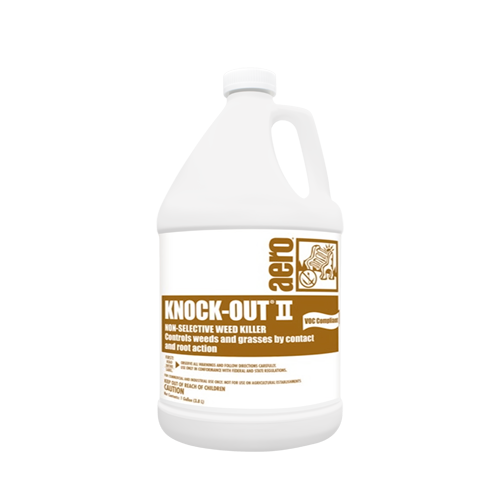 Knock Out II VOC-compliant soil sterilant controlling weeds and grasses with Bromacil and 2,4-D