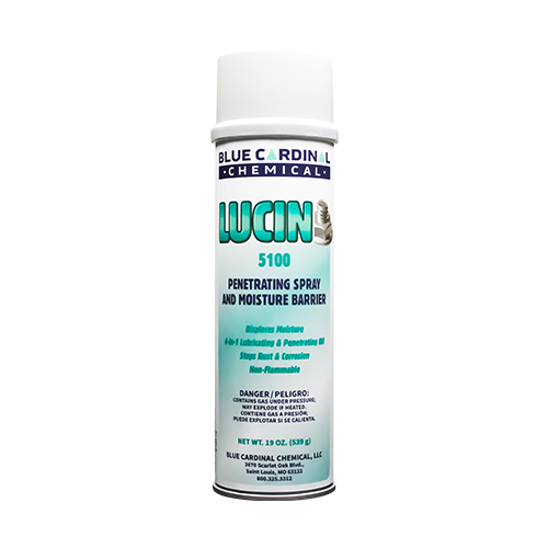 Lucin all-purpose moisture barrier and penetrant for corrosion protection and loosening frozen bolts
