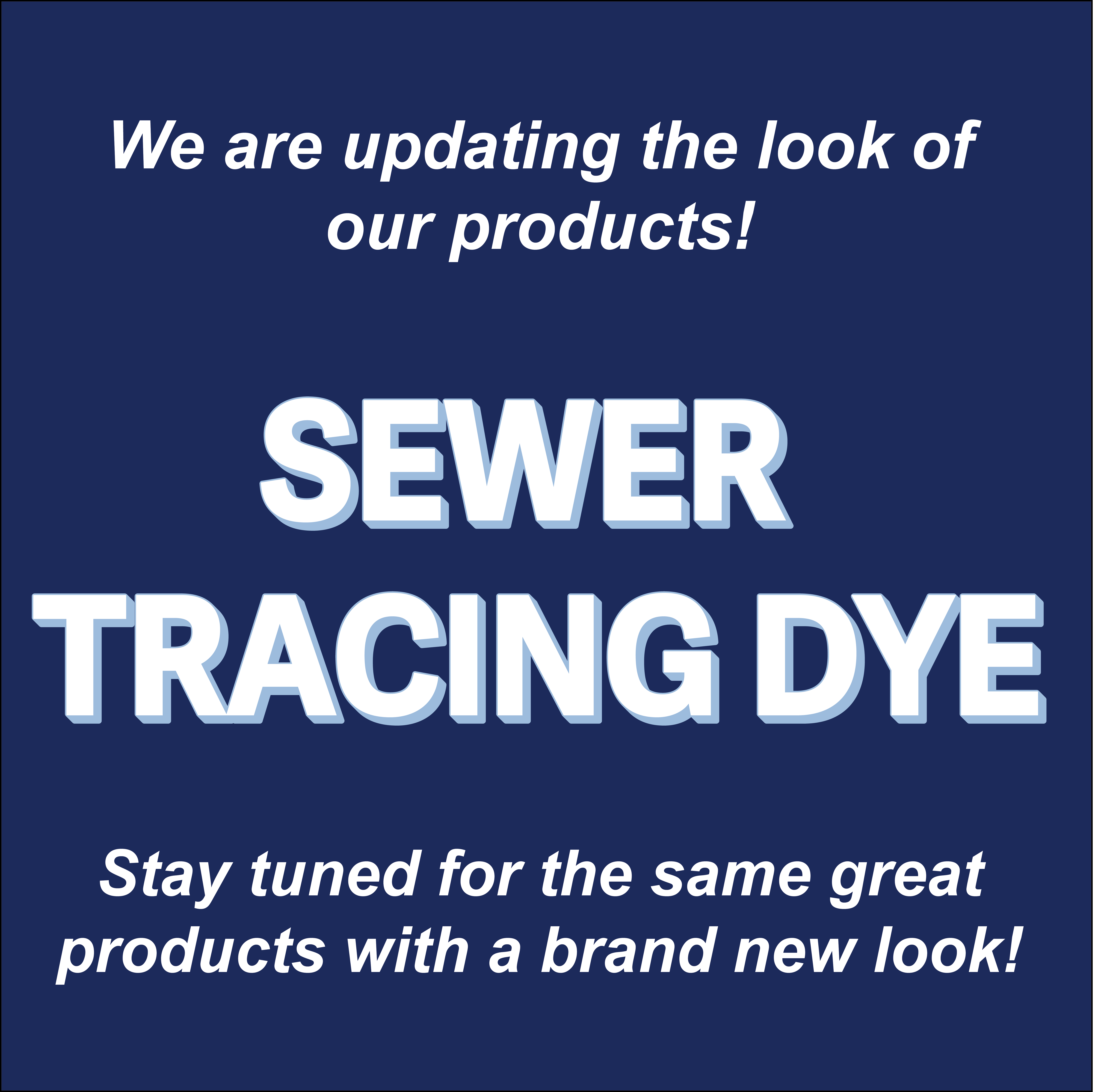 Sewer Tracing Dye Blue Cardinal Chemical