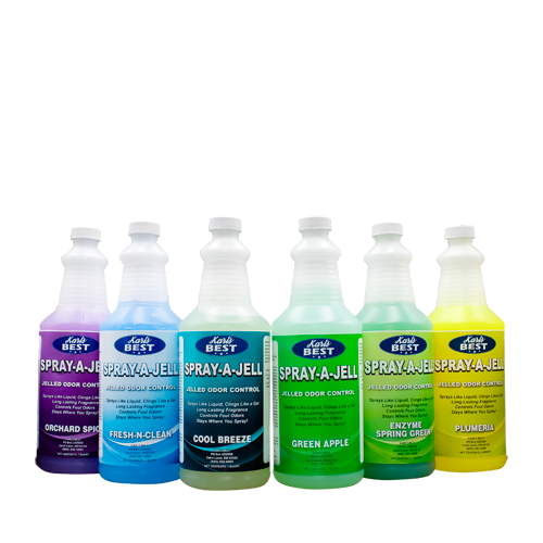 Spray-A-Jell long-lasting jelled deodorant odor eliminator spray