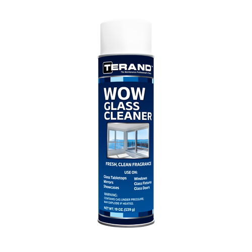 Wow premium non-ammoniated alcohol-based glass cleaner with streak-free foaming formula