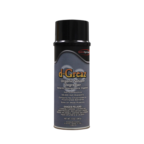 d-Greaz organic coil rinse and degreaser with citrus scent for safe coil cleaning